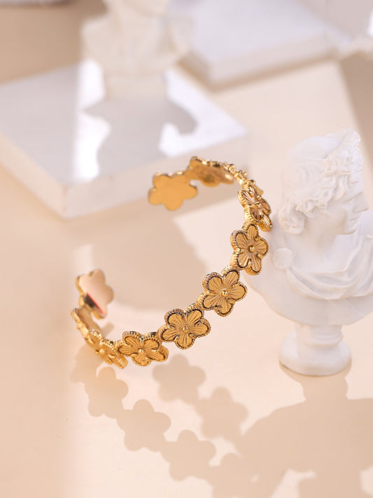 Blossom Gold Cuff