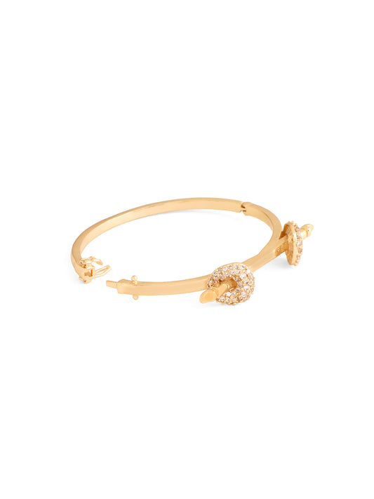 Golden Knot Bangle