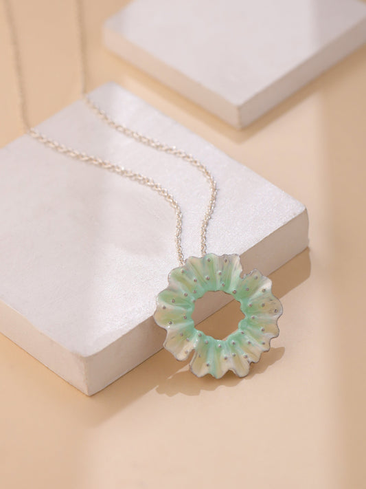 Ombre Enamel Pendant