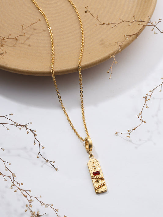 Scarlet Bar Pendant